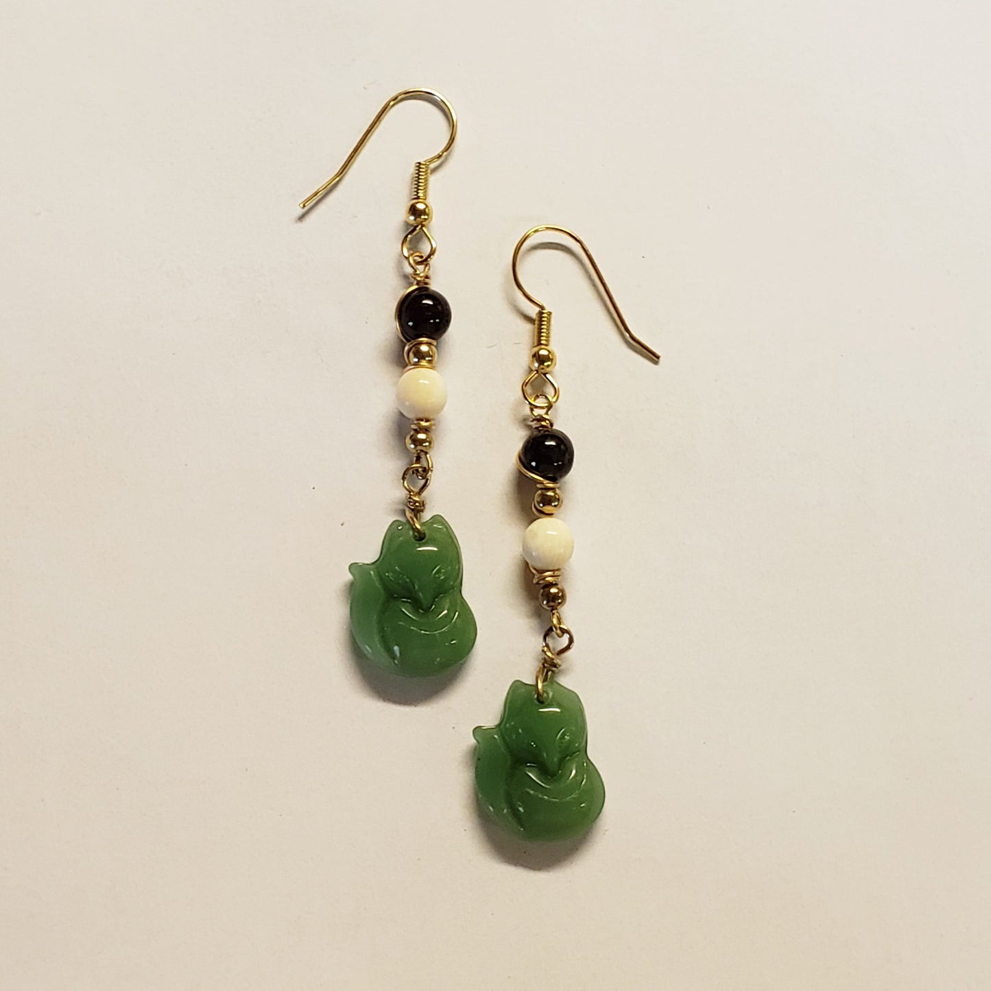 Jade Fox Earrings